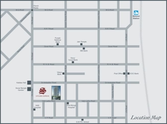 Supreme Location Map